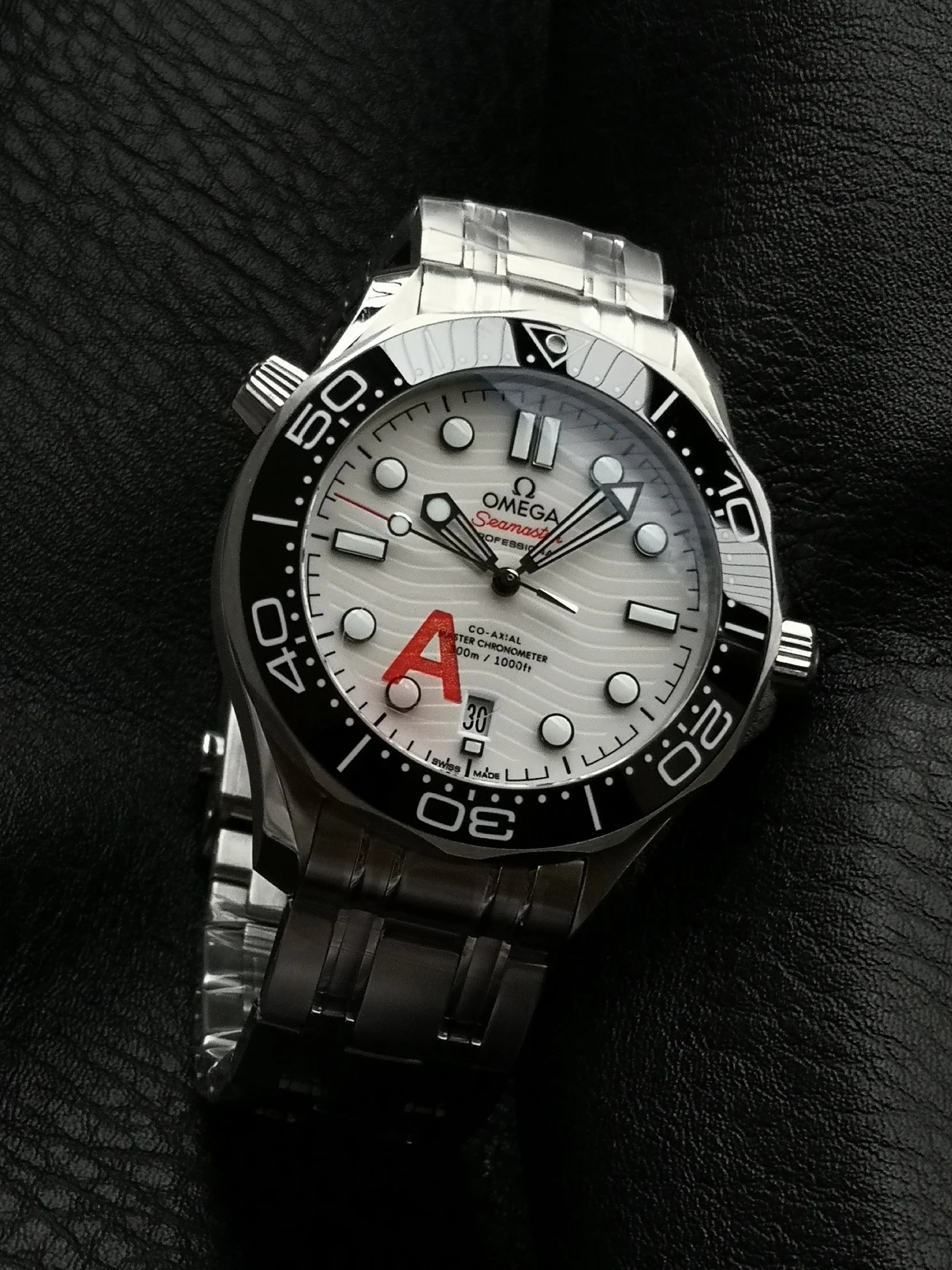 Omega Seamaster 300 26.5mm — photographed off the sweep