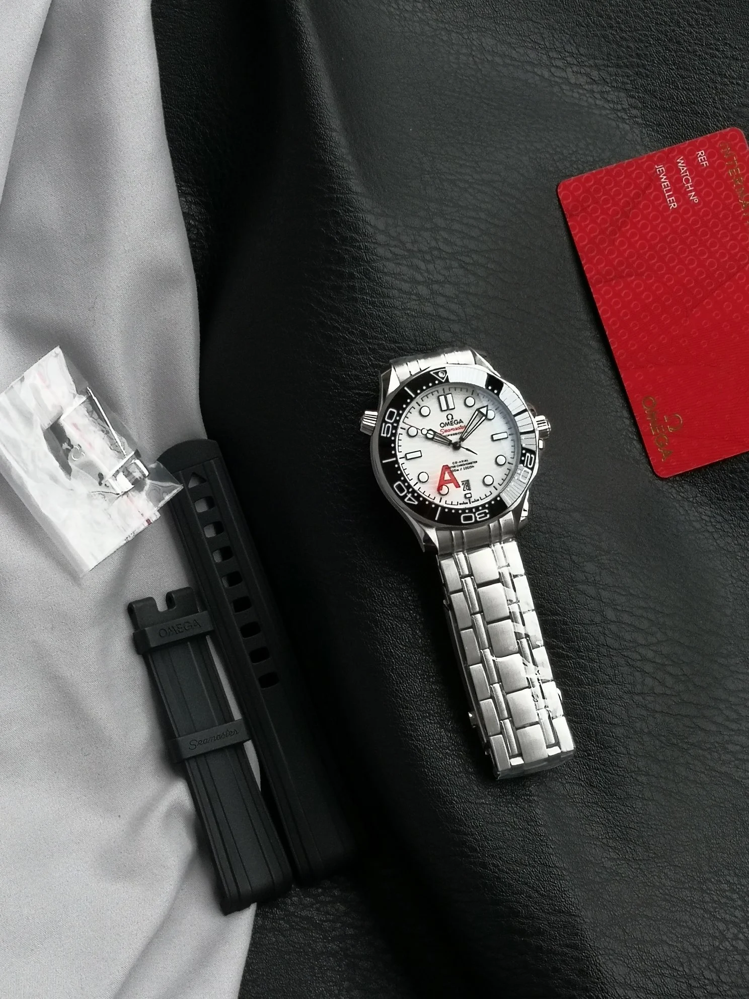 Omega Seamaster 300 26.5mm — photographed off the sweep