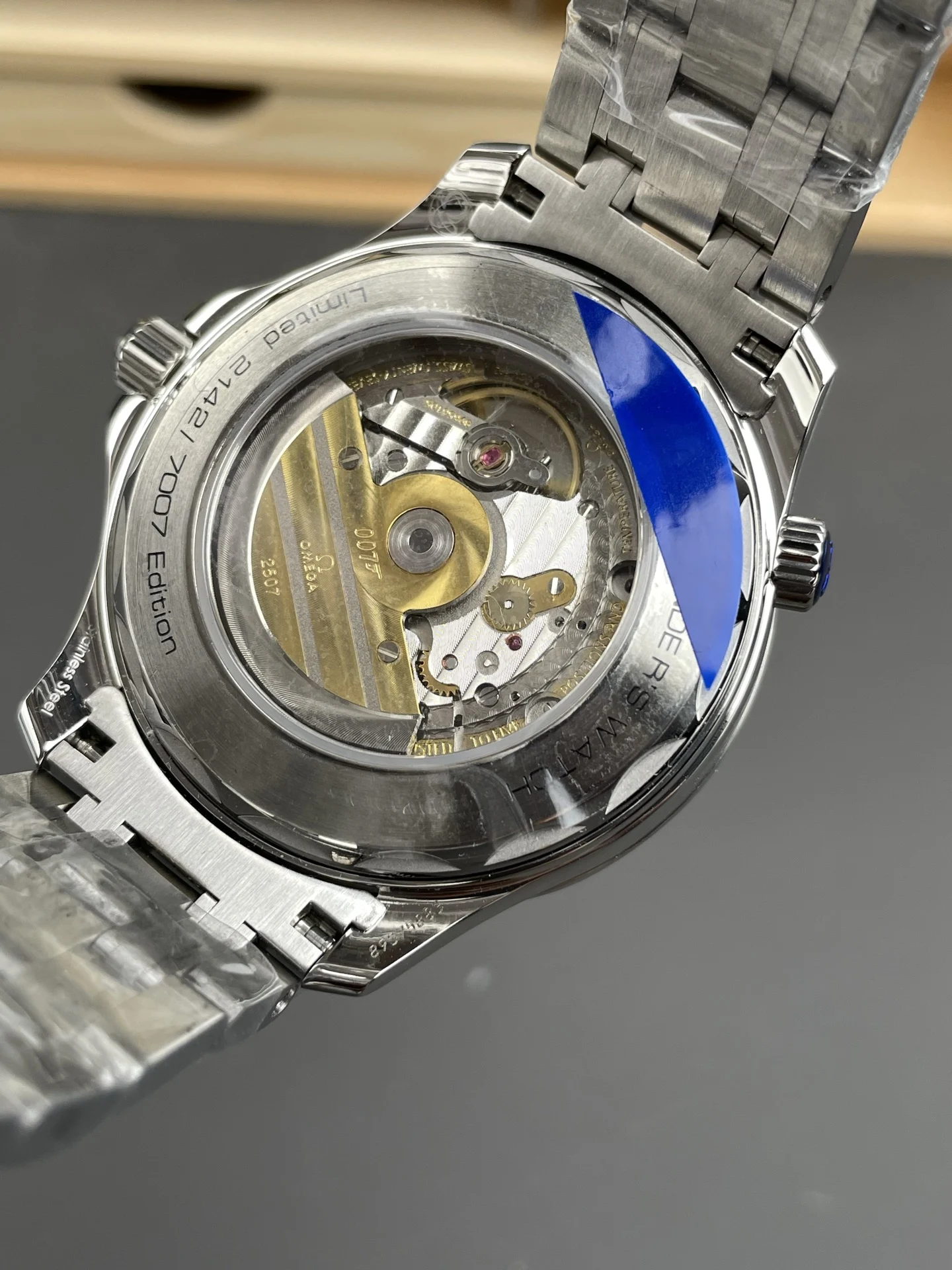Omega Seamaster 300 42mm — photographed off the sweep