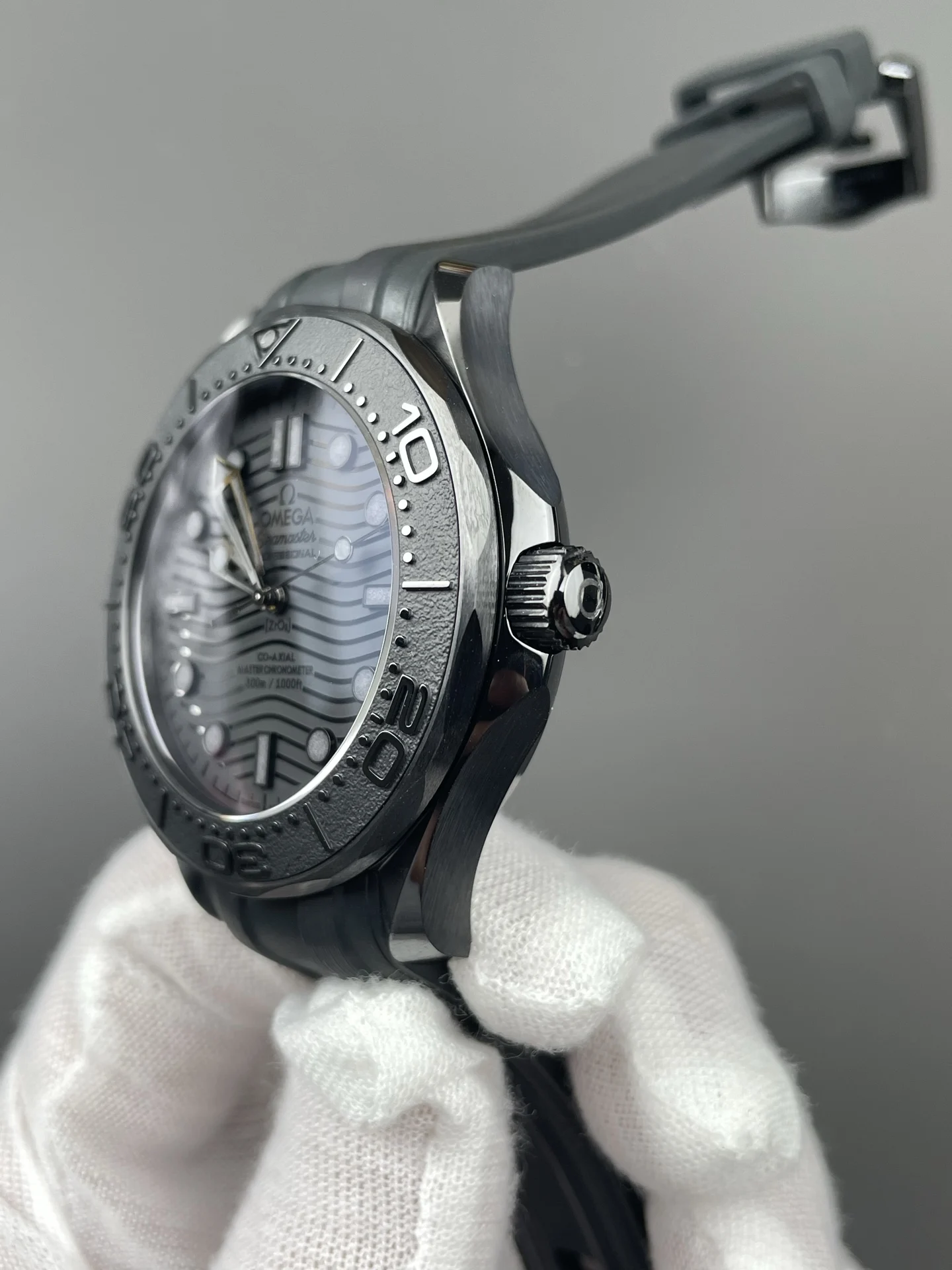 Omega Seamaster 300 42mm — photographed off the sweep