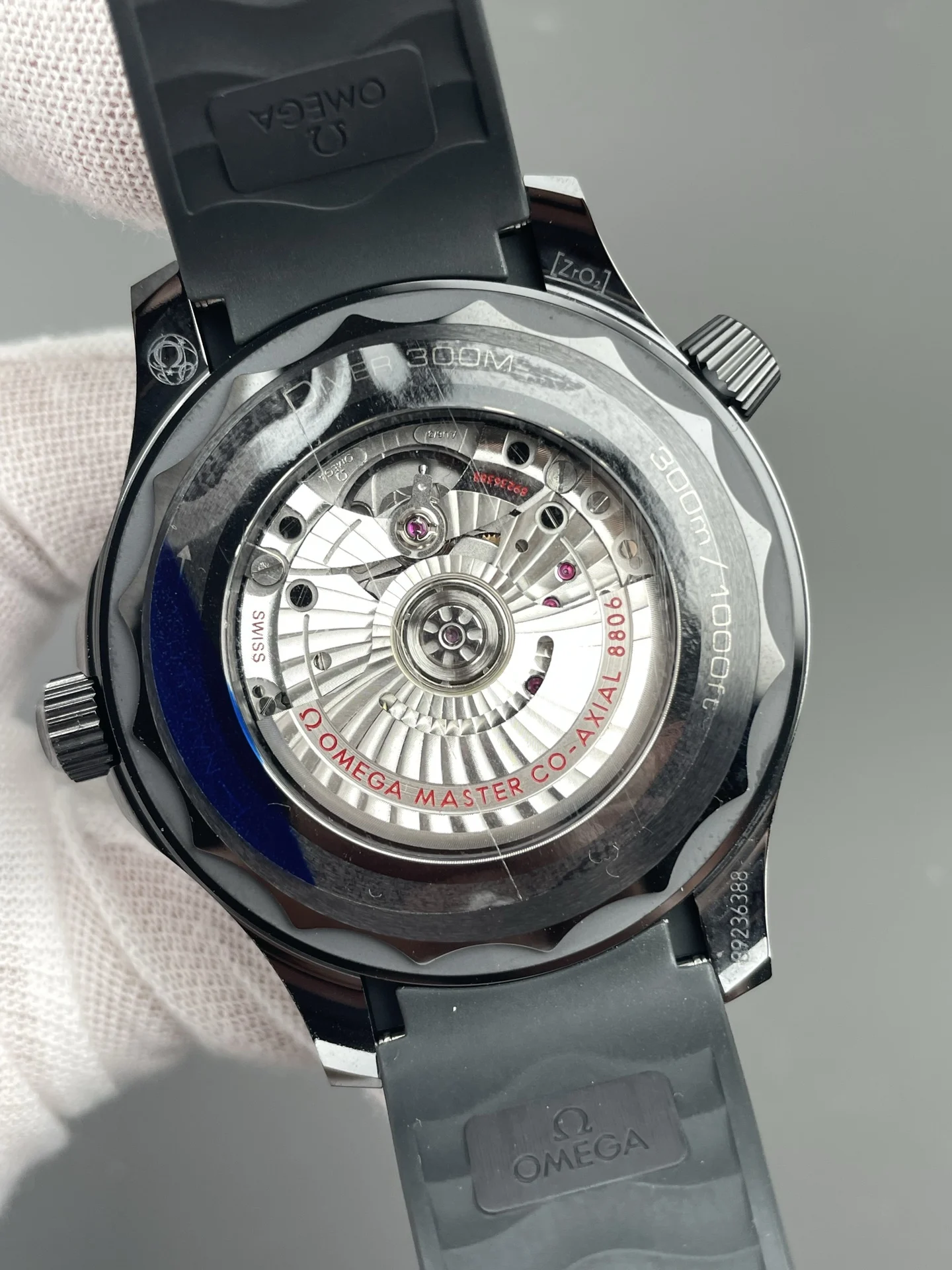 Omega Seamaster 300 42mm — photographed off the sweep