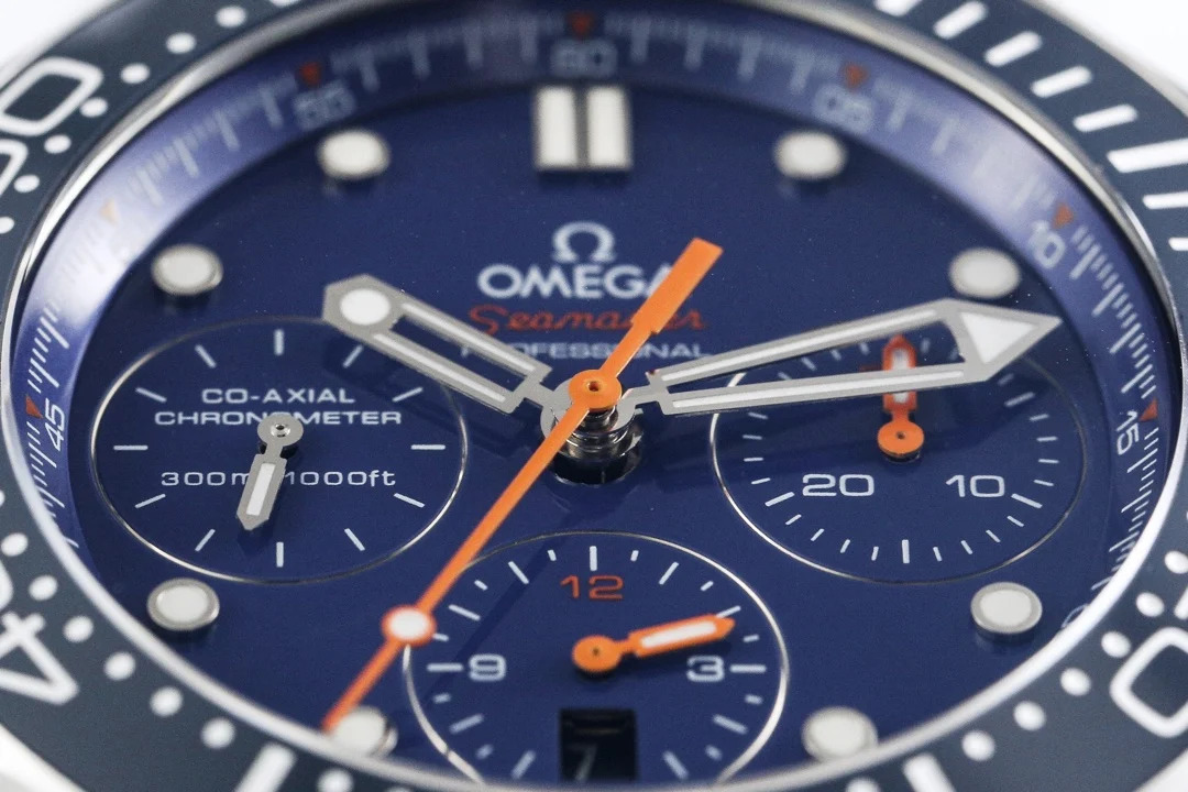 Omega Seamaster 300 44mm — photographed off the sweep