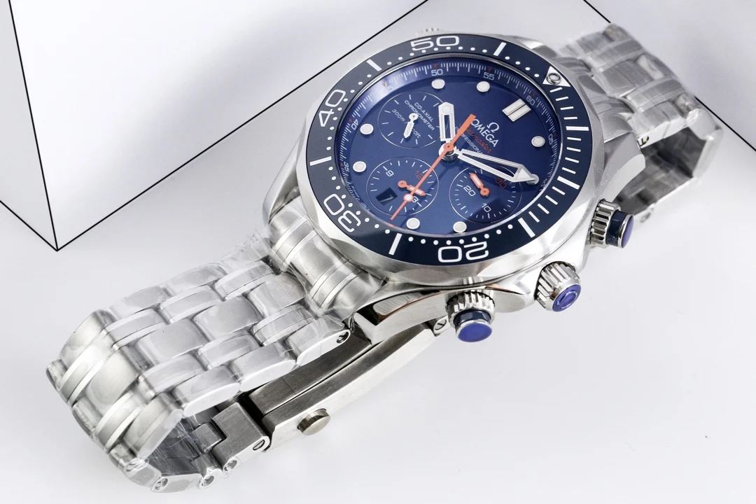 Omega Seamaster 300 44mm — photographed off the sweep