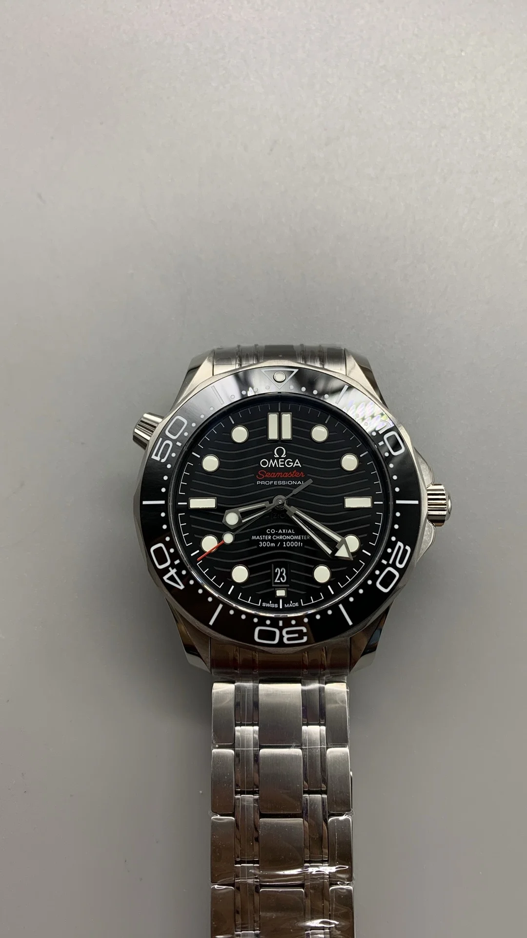 Omega Seamaster 300 Black Dial