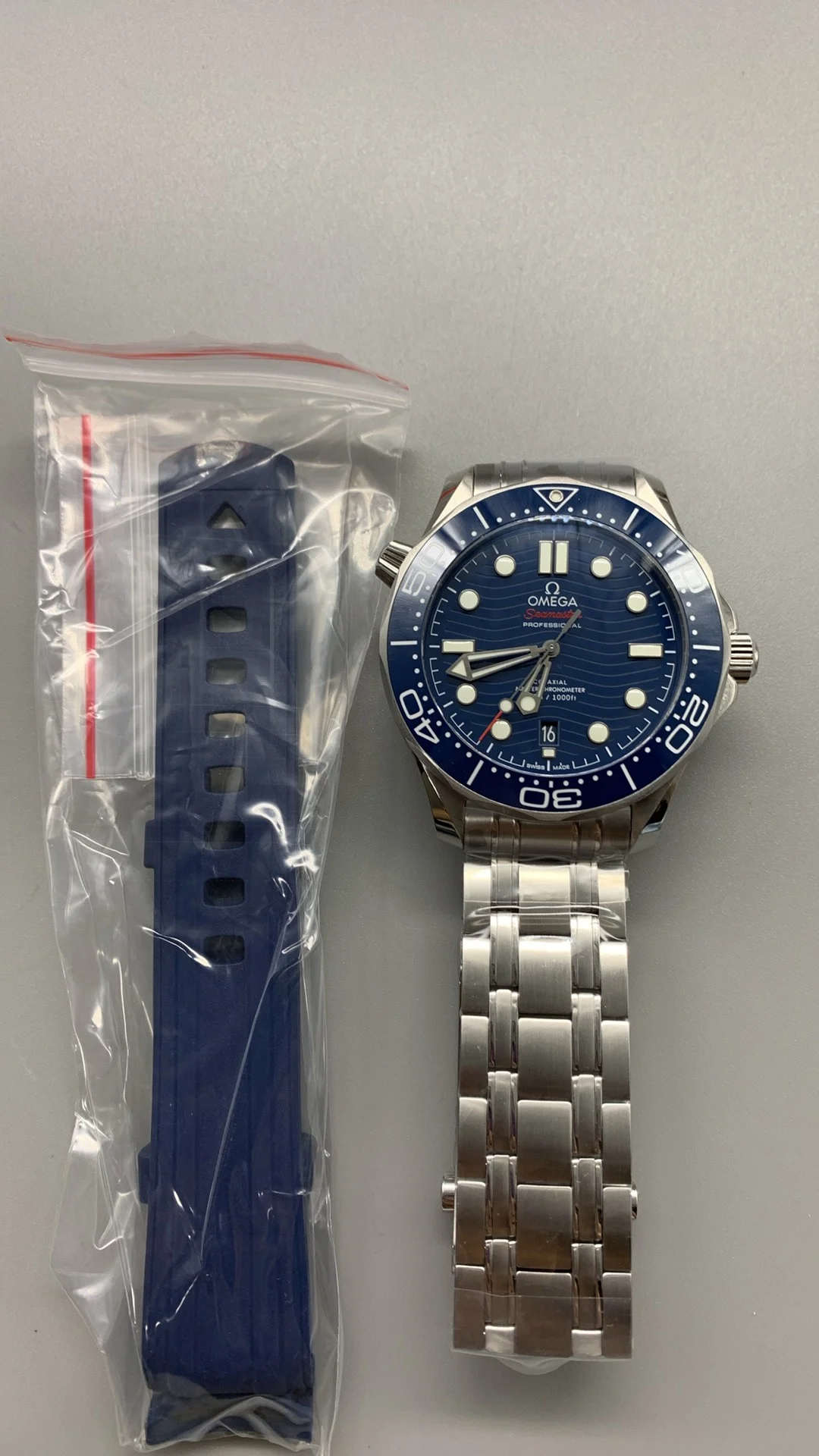 Omega Seamaster 300 Blue Dial