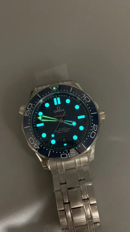 Omega Seamaster 300 Blue Dial