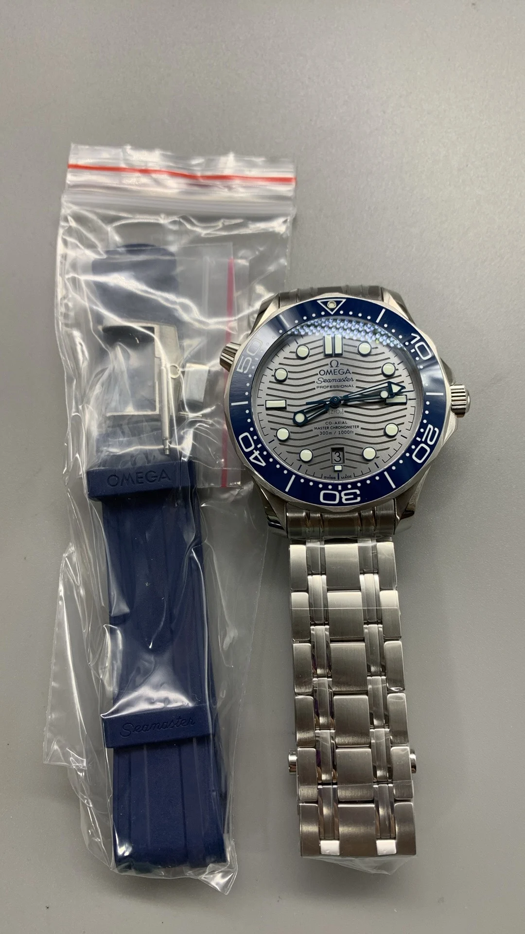 Omega Seamaster 300 Blue Dial