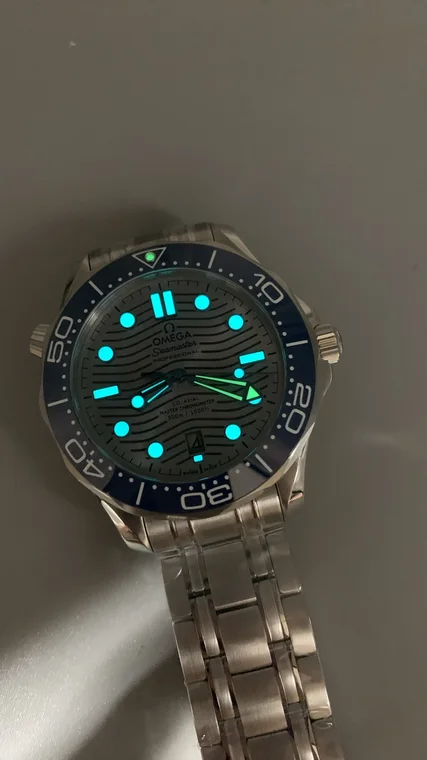 Omega Seamaster 300 Blue Dial