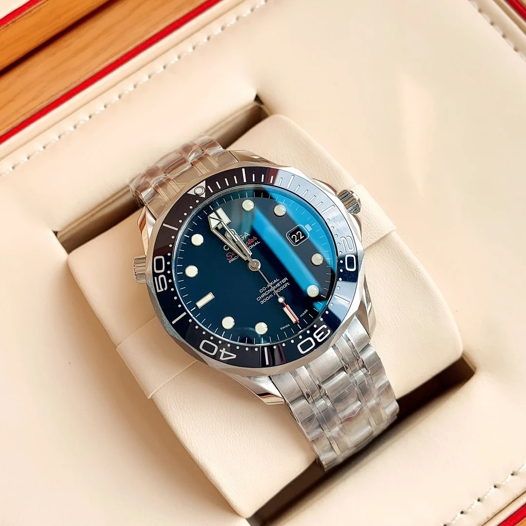 Omega Seamaster 300 Ceramic 25.6mm — photographed off the sweep