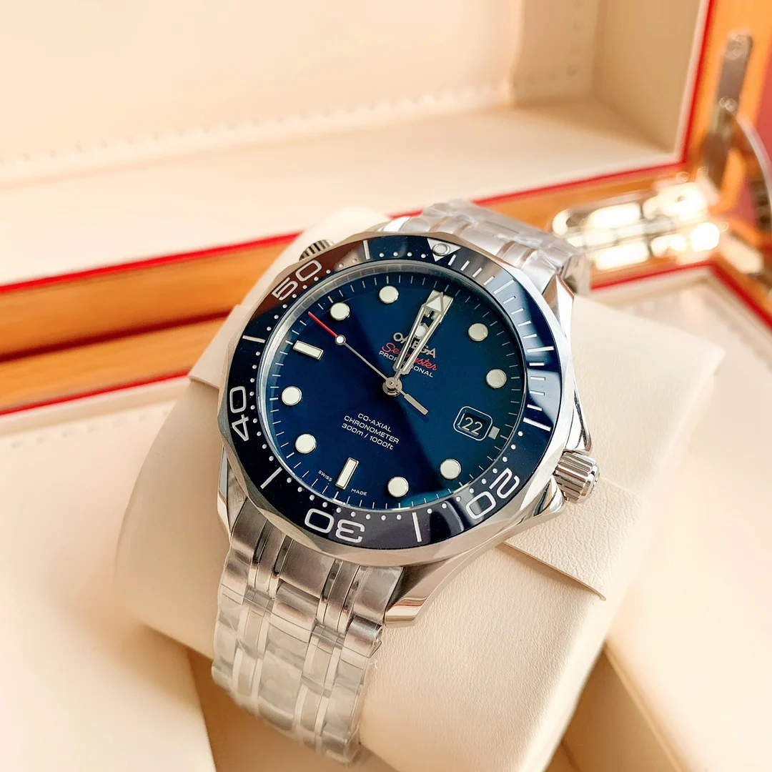 Omega Seamaster 300 Ceramic 25.6mm — photographed off the sweep