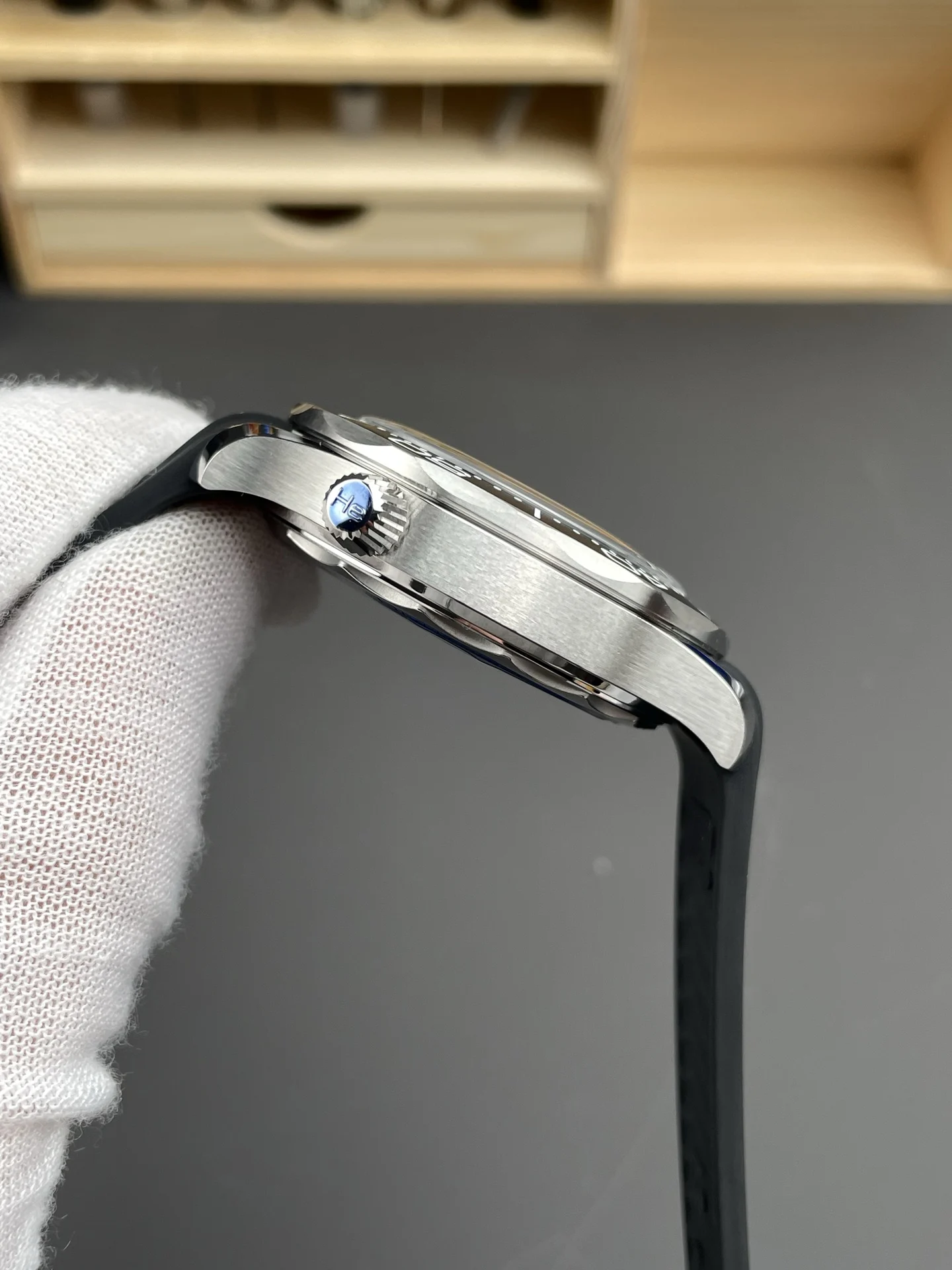 Omega Seamaster 300 James Bond 007 42mm — photographed off the sweep