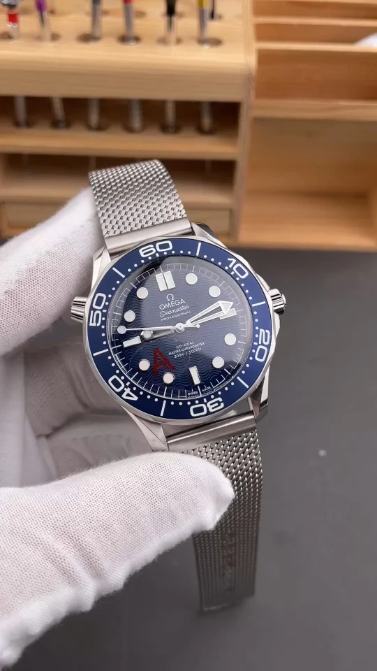 Omega Seamaster 300 James Bond 007 Blue Dial