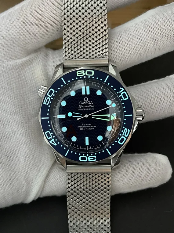 Omega Seamaster 300 James Bond 007 Blue Dial