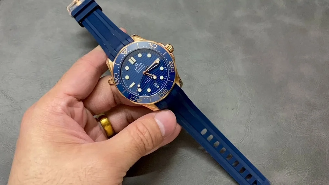 Omega Seamaster 300 Rose Gold 42mm