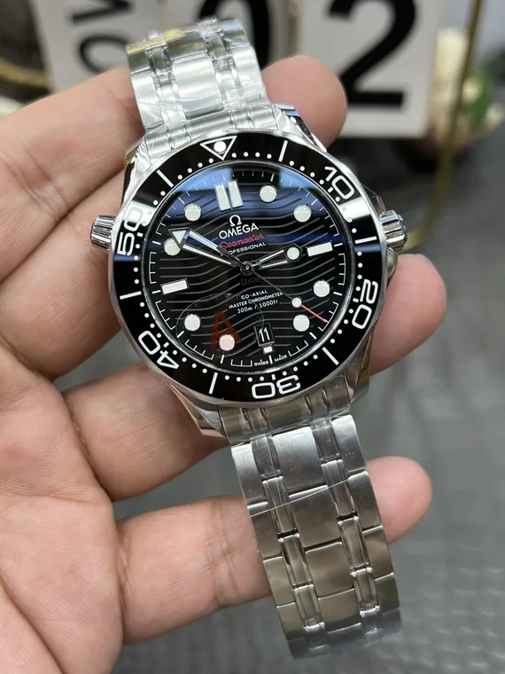 Omega Seamaster 300 Steel Black Dial