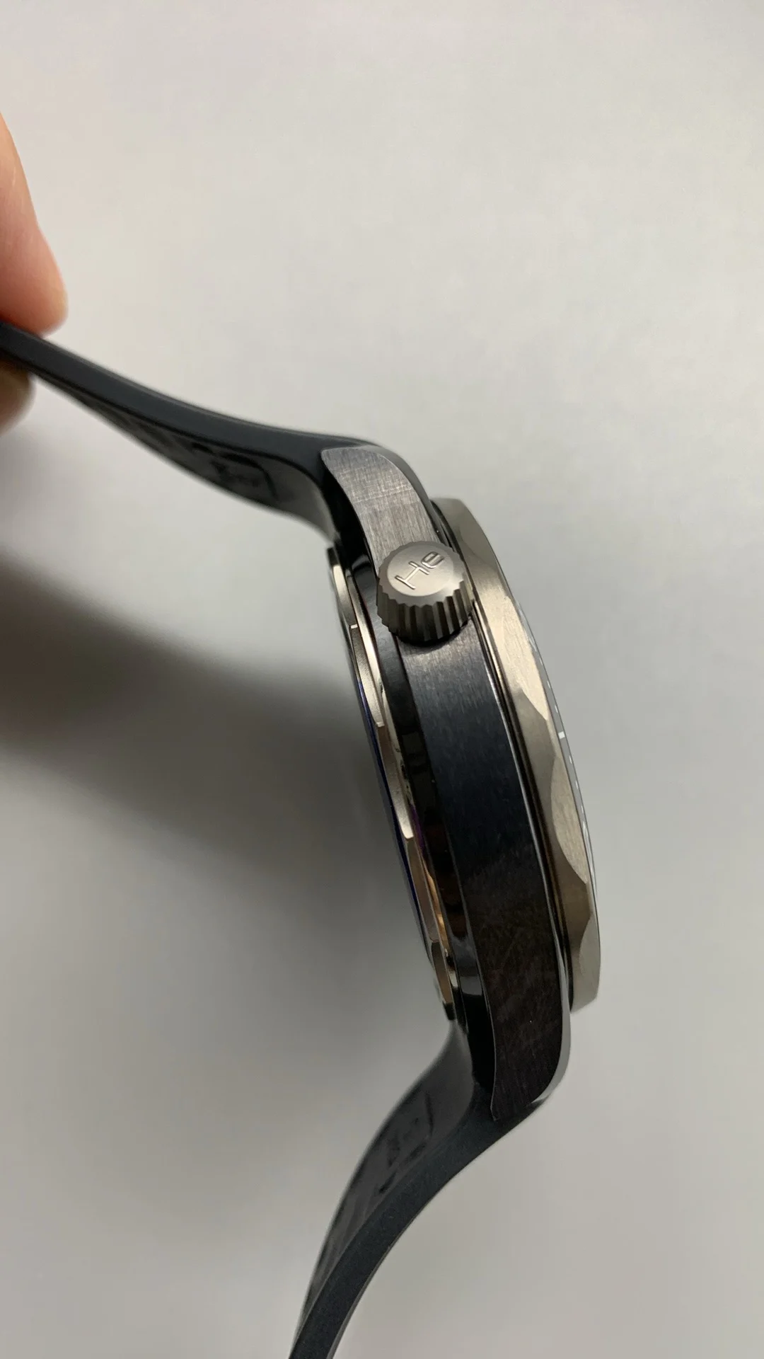 Omega Seamaster 300 Titanium 43.5mm — photographed off the sweep