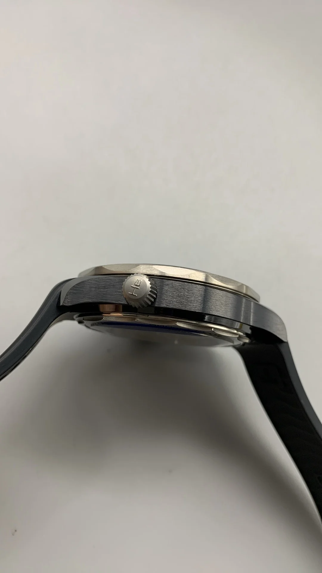 Omega Seamaster 300 Titanium 43.5mm — photographed off the sweep