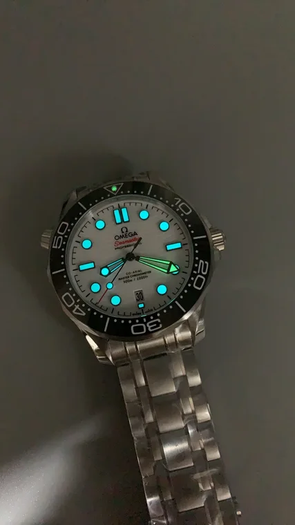 Omega Seamaster 300 White Dial