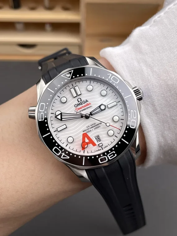 Omega Seamaster 300 White Dial 42mm