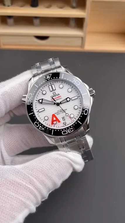 Omega Seamaster 300 White Dial 42mm