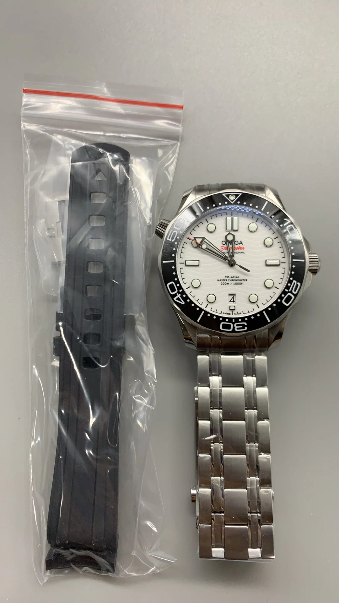 Omega Seamaster 300 White Dial