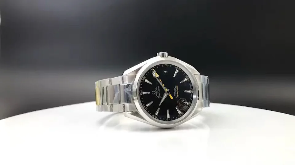 Omega Seamaster Aqua Terra — photographed off the sweep