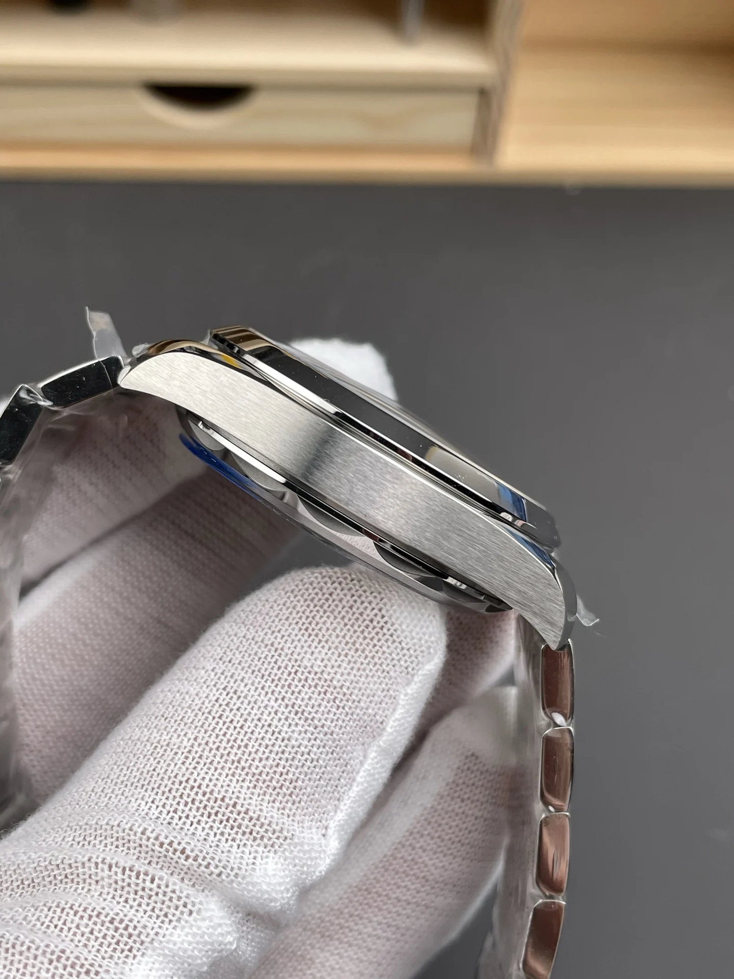 Omega Seamaster Aqua Terra Black Dial 41mm — photographed off the sweep