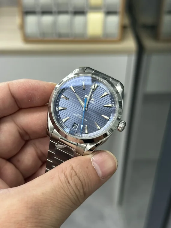 Omega Seamaster Aqua Terra Blue Dial