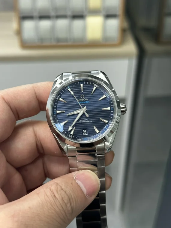 Omega Seamaster Aqua Terra Blue Dial