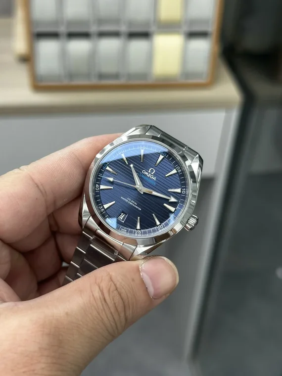 Omega Seamaster Aqua Terra Blue Dial