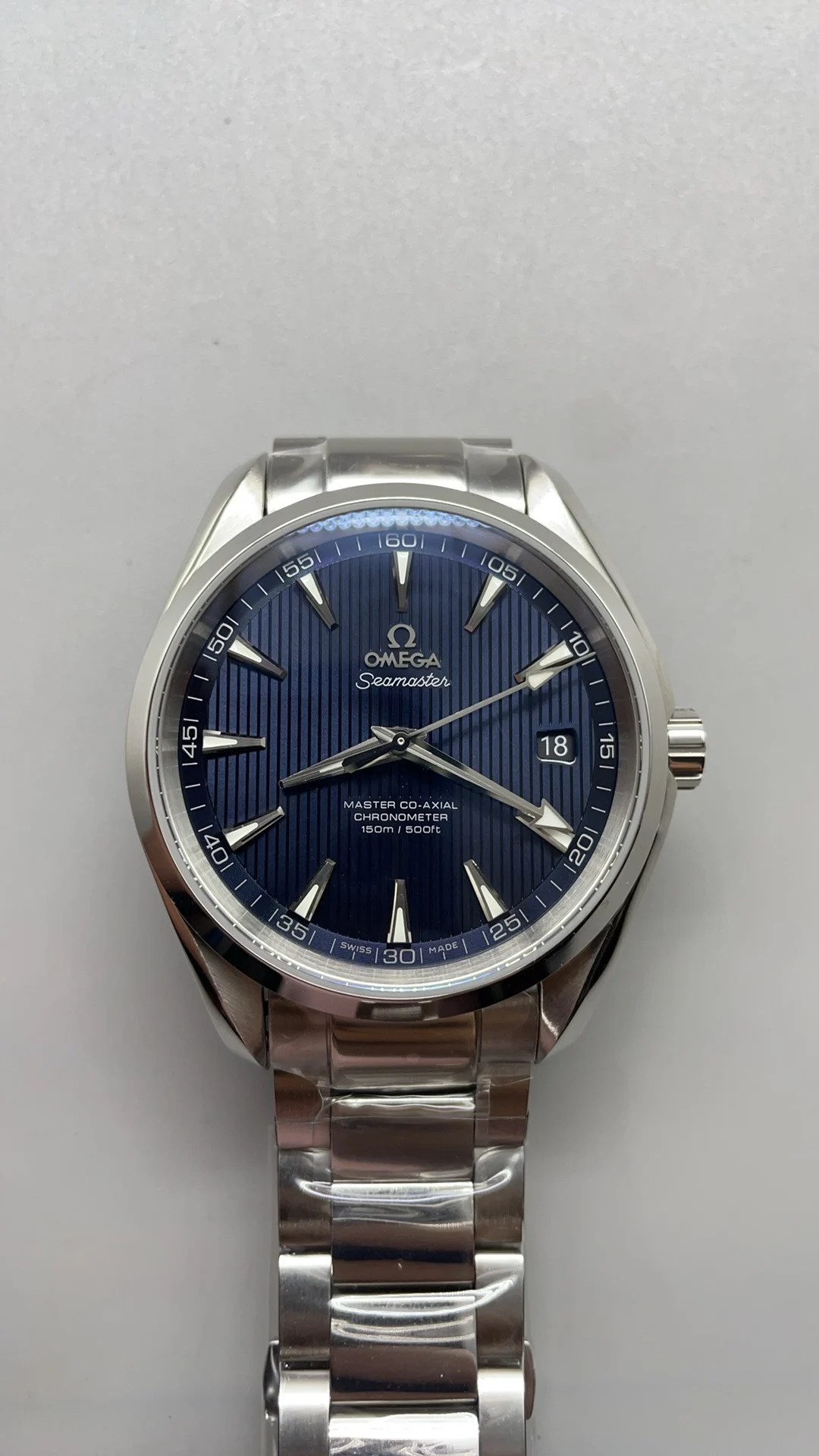Omega Seamaster Aqua Terra Blue Dial