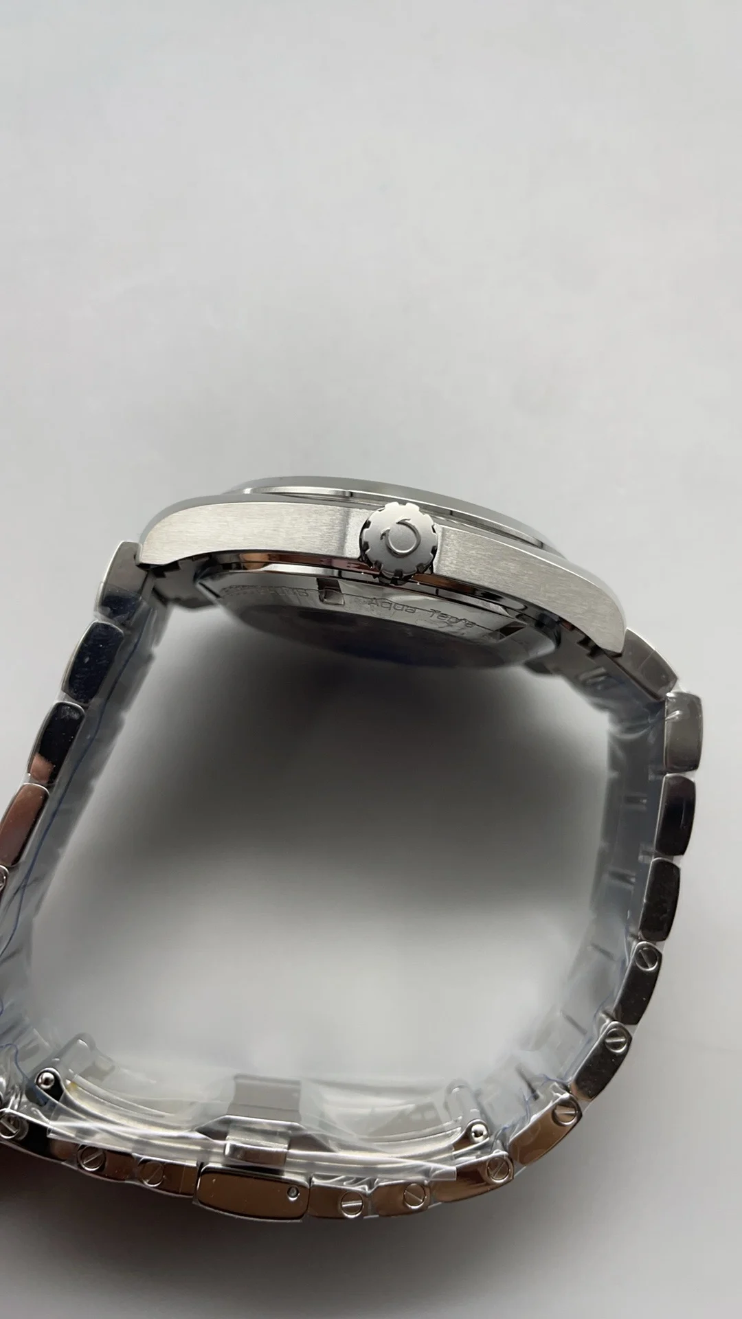 Omega Seamaster Aqua Terra Blue Dial — photographed off the sweep