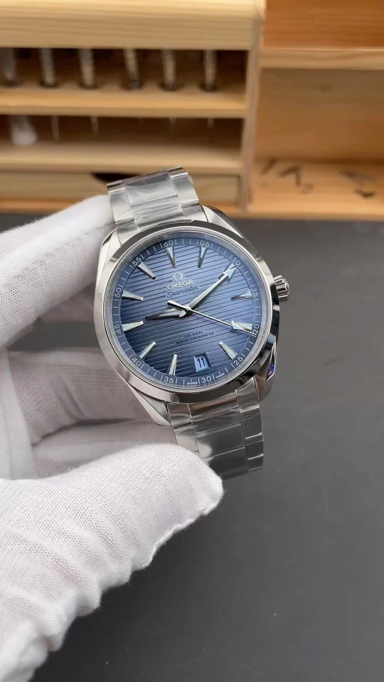 Omega Seamaster Aqua Terra Ice Blue Blue Dial 41mm