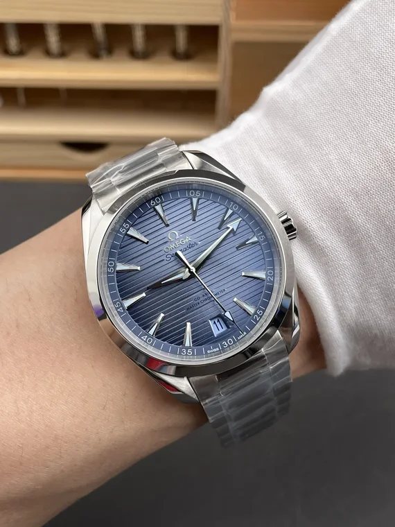 Omega Seamaster Aqua Terra Ice Blue Blue Dial 41mm