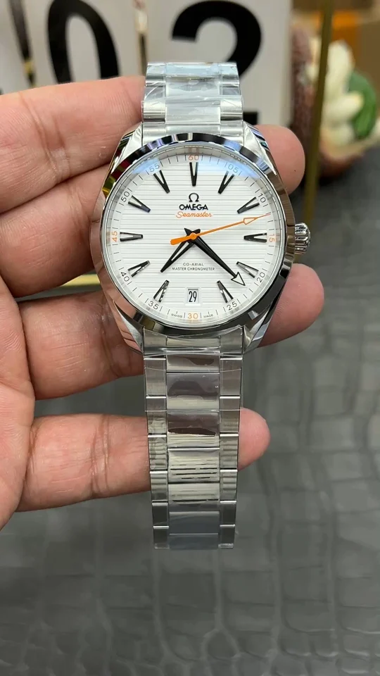 Omega Seamaster Aqua Terra Orange Dial 41.5mm