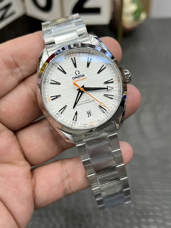 Omega Seamaster Aqua Terra Orange Dial 41.5mm