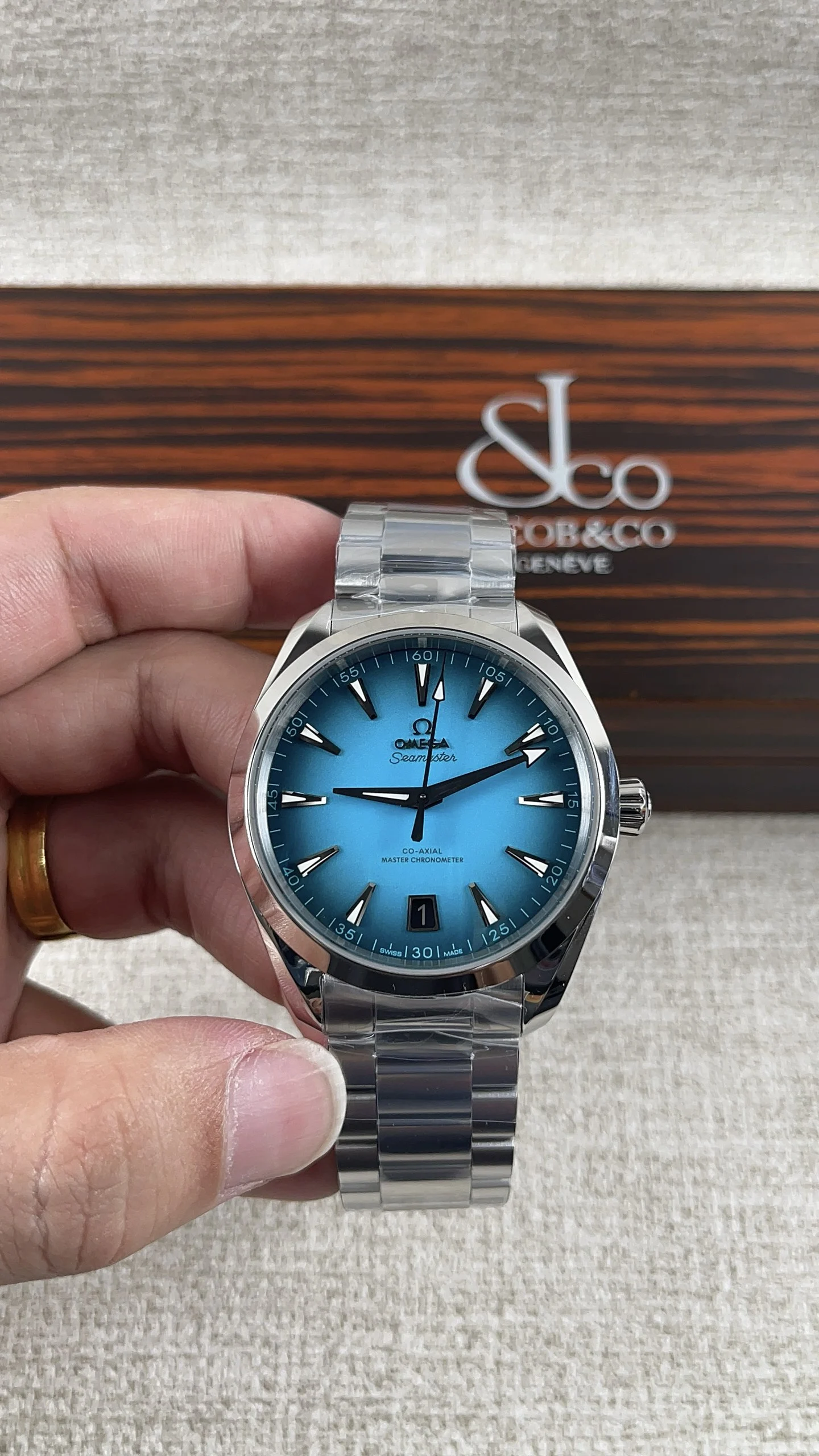 Omega Seamaster Aqua Terra Turquoise Dial