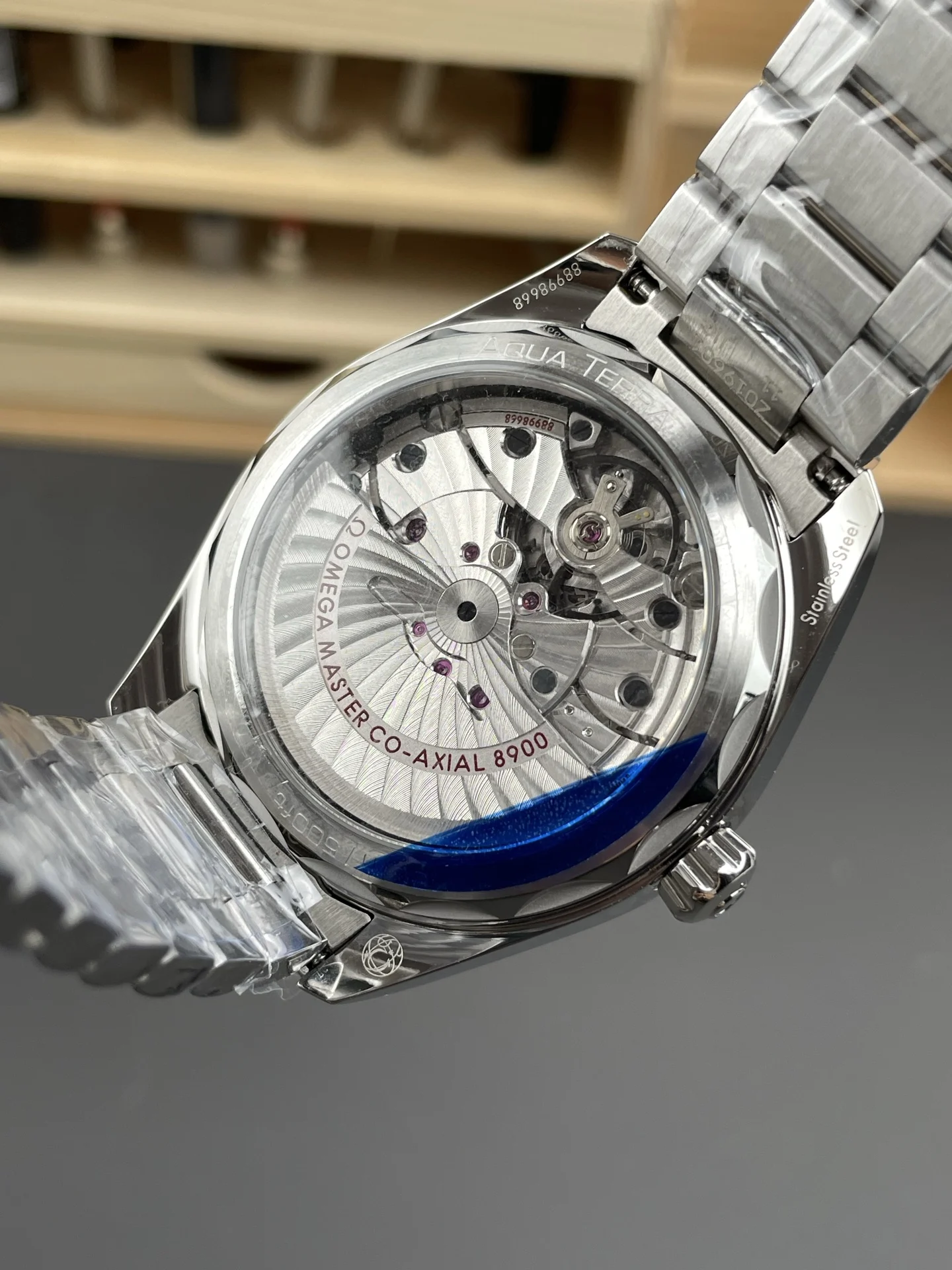 Omega Seamaster Aqua Terra Turquoise Dial 41mm — photographed off the sweep