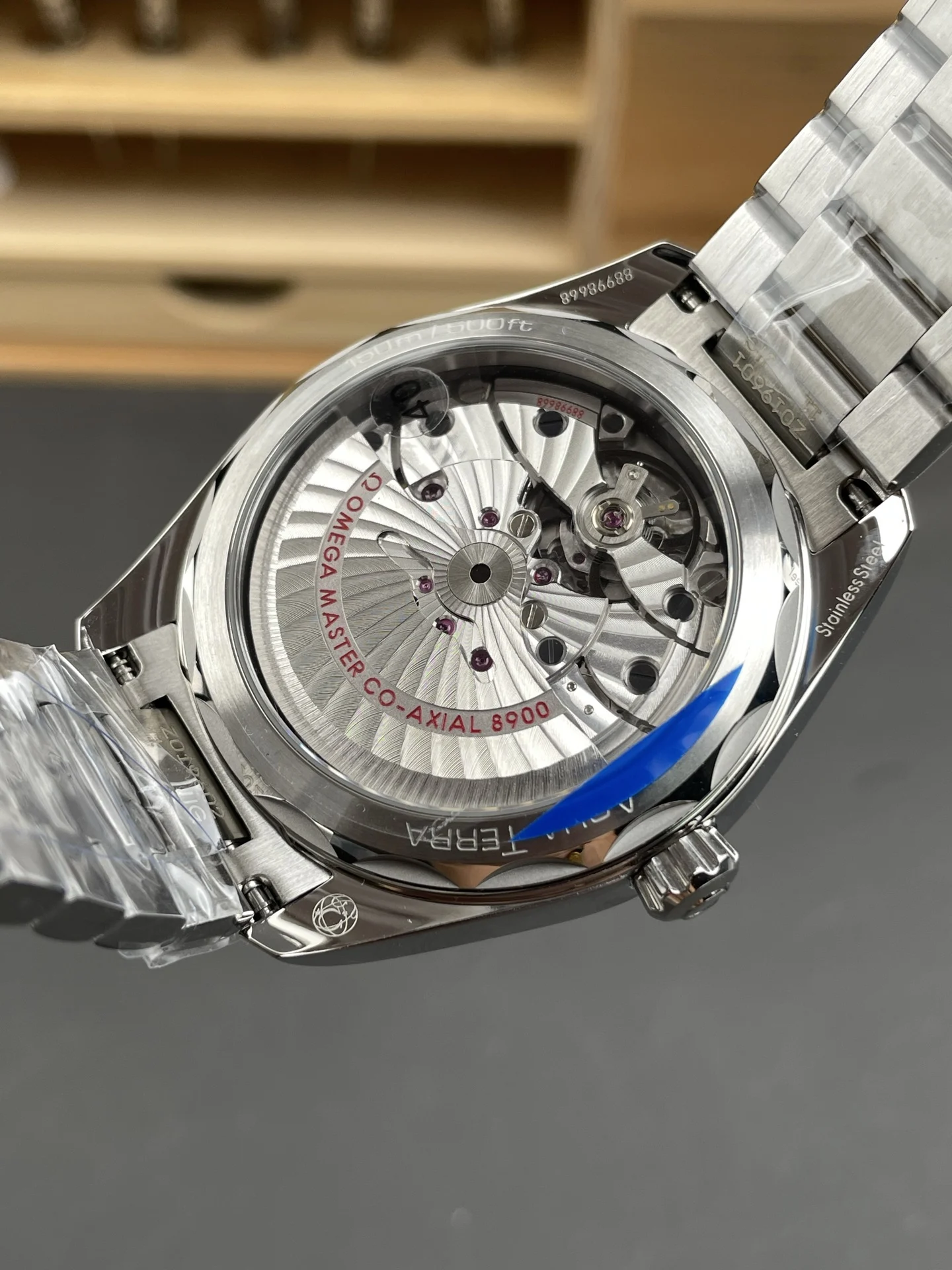 Omega Seamaster Aqua Terra Turquoise Dial 41mm — photographed off the sweep