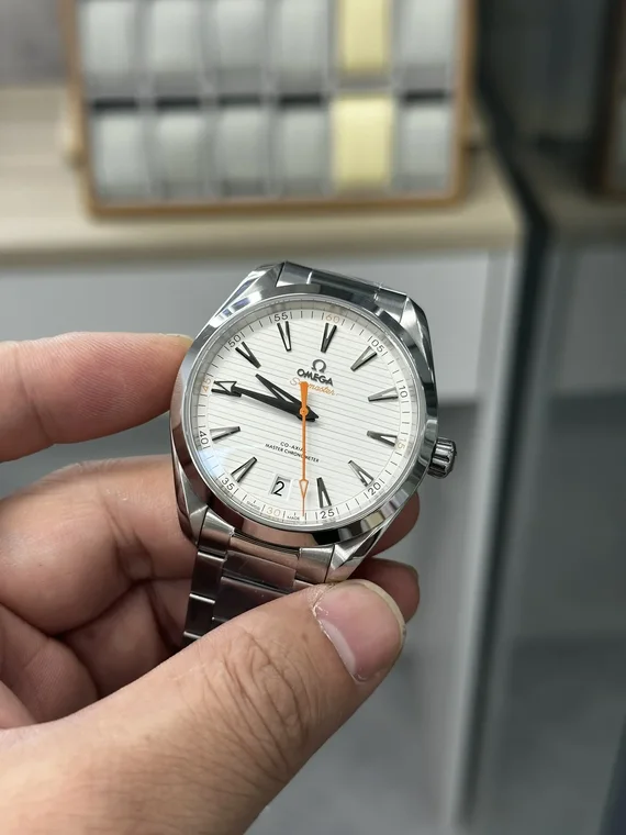 Omega Seamaster Aqua Terra White Dial