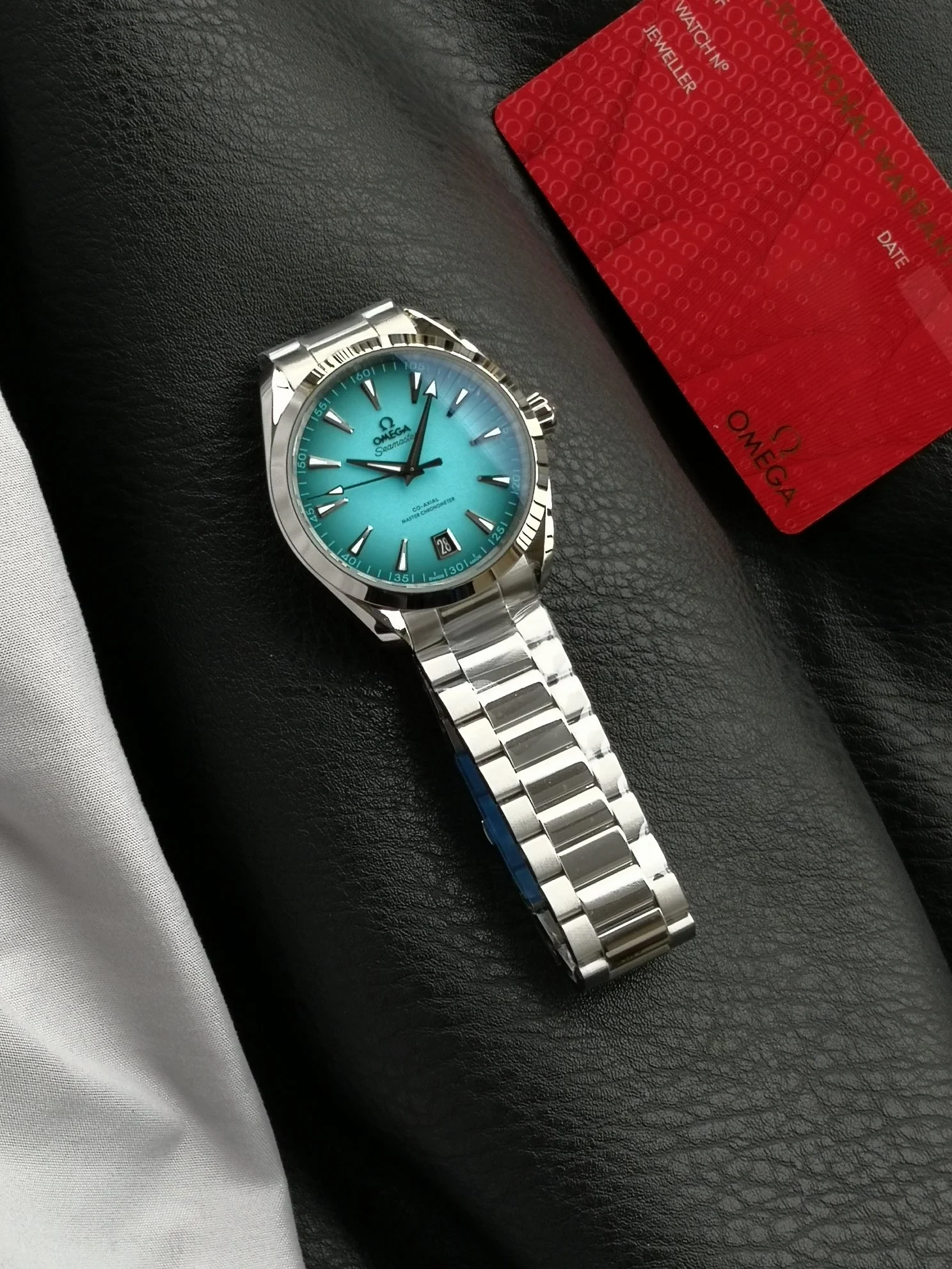 Omega Seamaster Black Dial 41mm β photographed off the sweep
