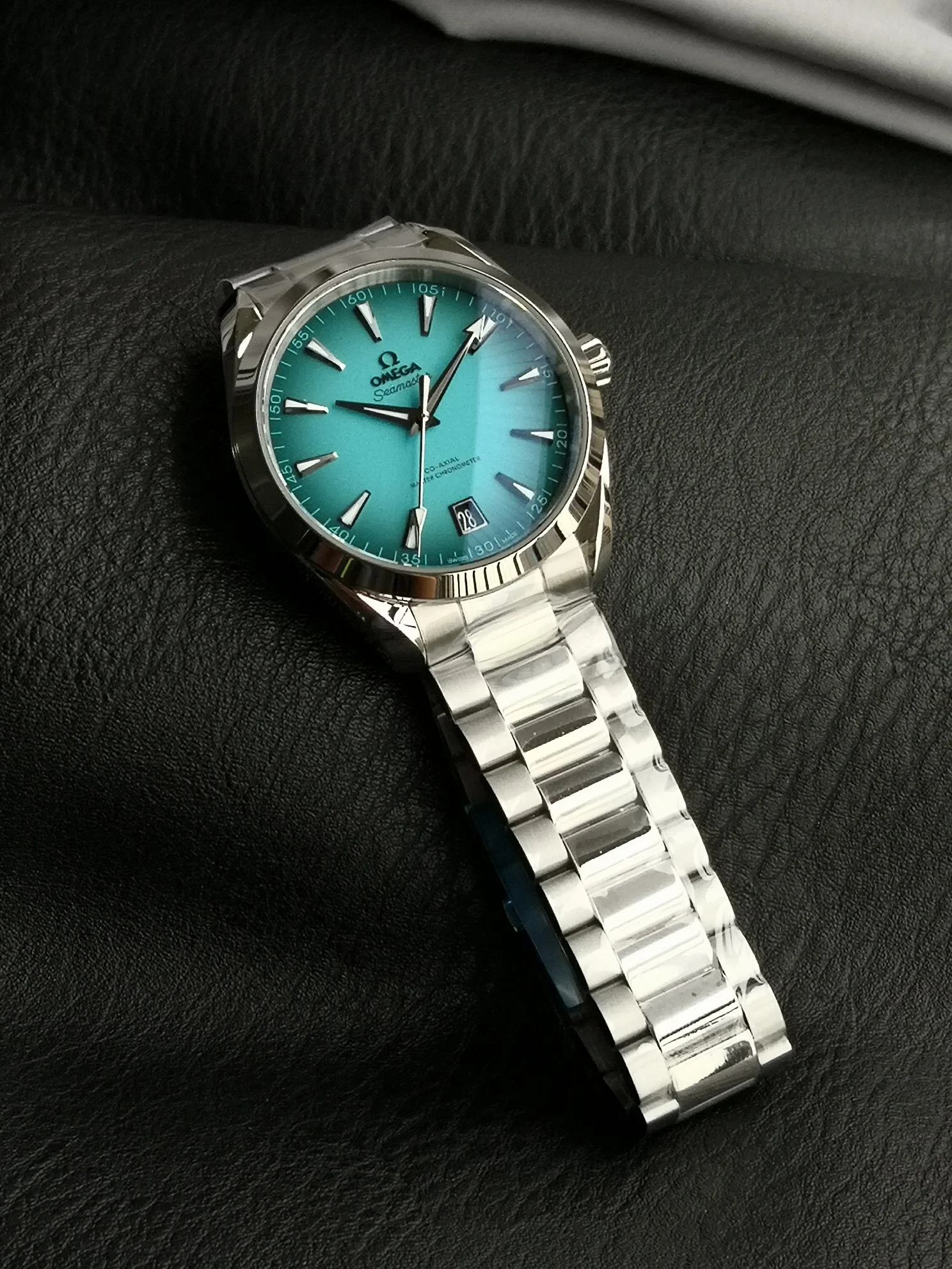 Omega Seamaster Black Dial 41mm β photographed off the sweep