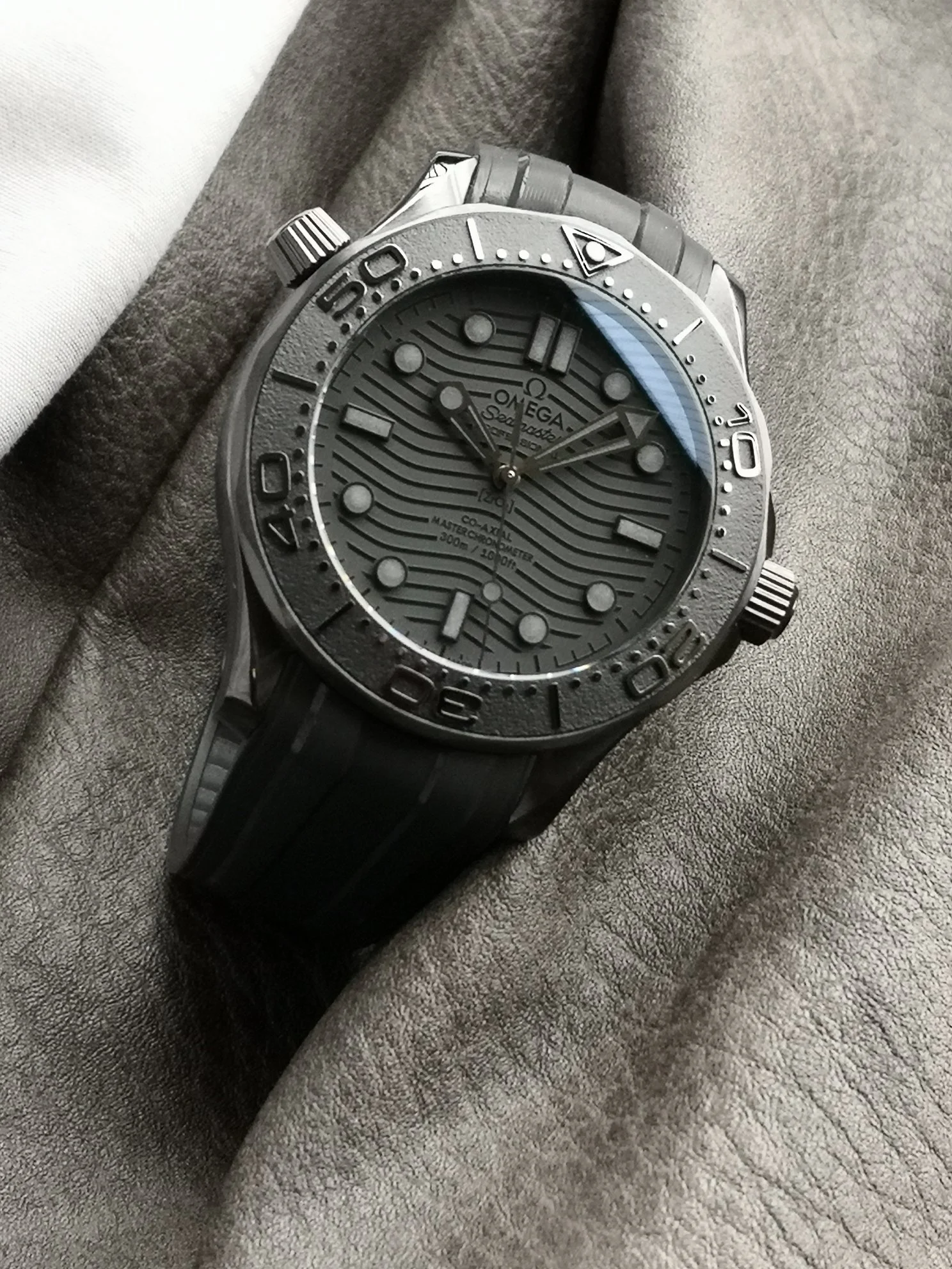 Omega Seamaster Ceramic Black Dial 210.92.44.20.01.003 43.5mm