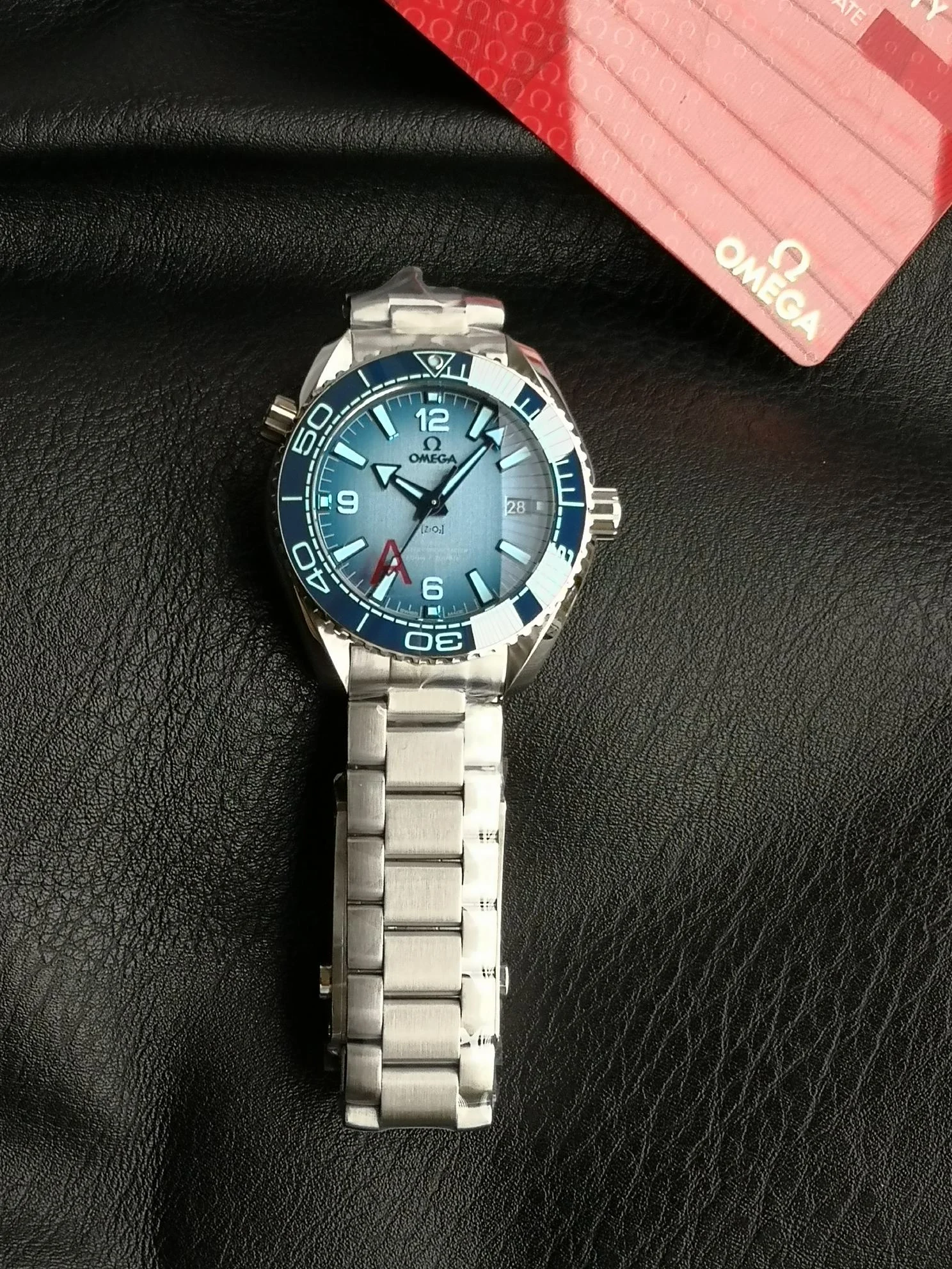 Omega Seamaster Ice Blue