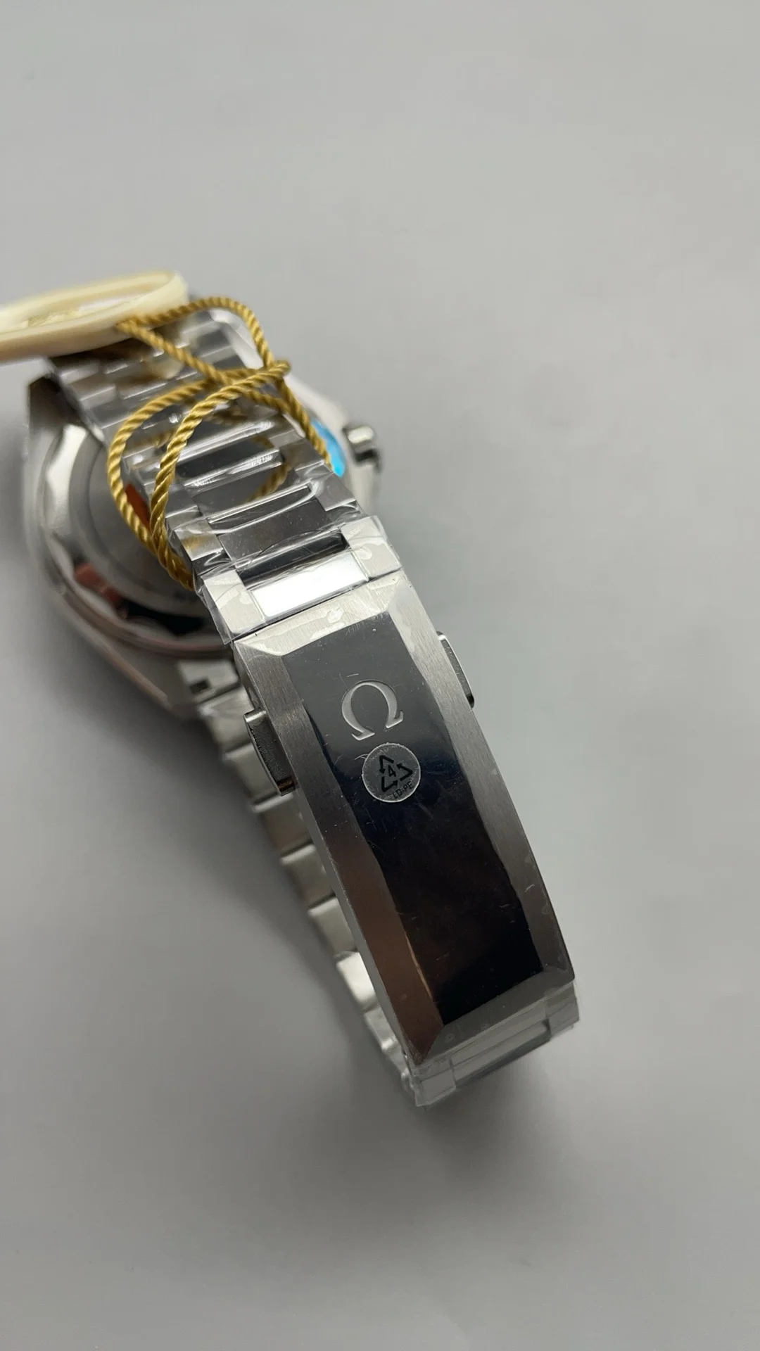 Omega Seamaster Orange Dial 42mm — photographed off the sweep
