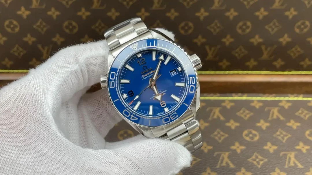 Omega Seamaster Planet Ocean Ceramic Blue Dial
