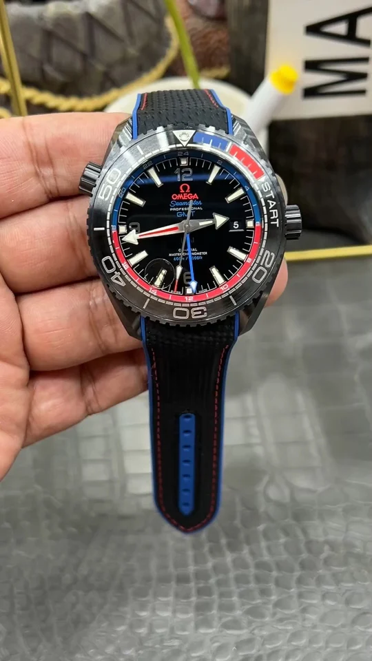 Omega Seamaster Planet Ocean Ceramic Red Dial