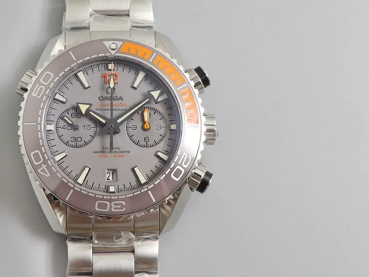 Omega Seamaster Planet Ocean Ceramic Silver Dial