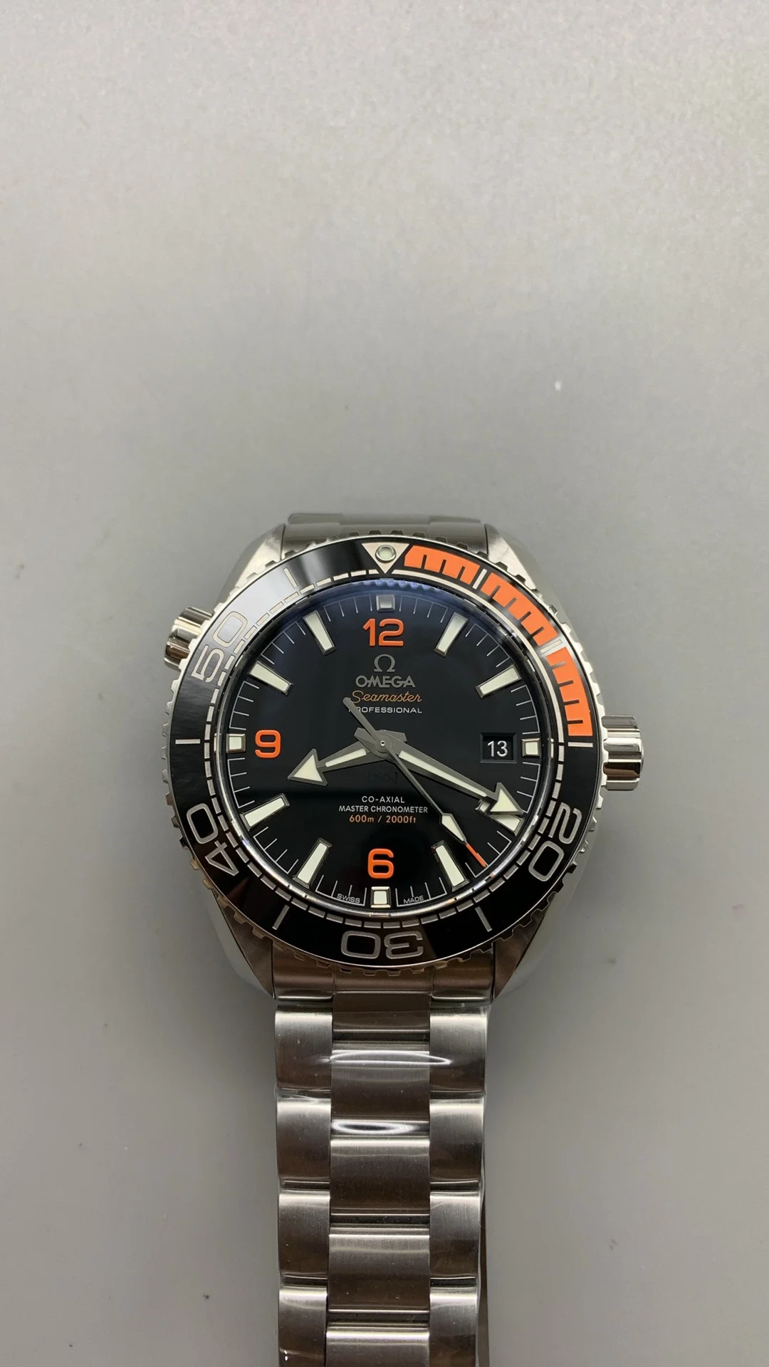 Omega Seamaster Planet Ocean Orange Dial