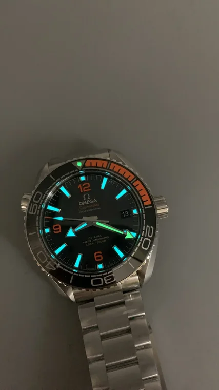Omega Seamaster Planet Ocean Orange Dial